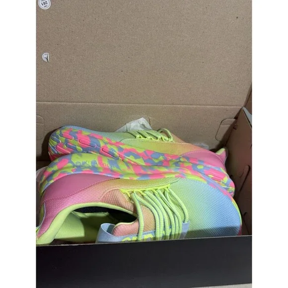 New Adidas Big Kids Girls SZ 7 Lite Racer Adapt 7.0 Running Gym Slip On Shoes - Picture 14 of 15